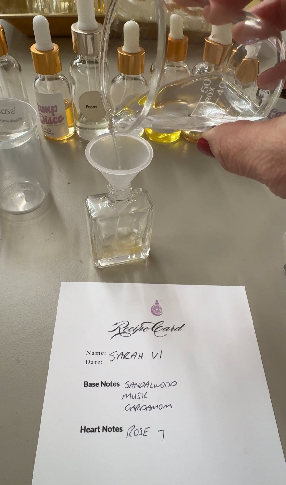Semi-Private Perfume Making Workshop (Group up to 6)