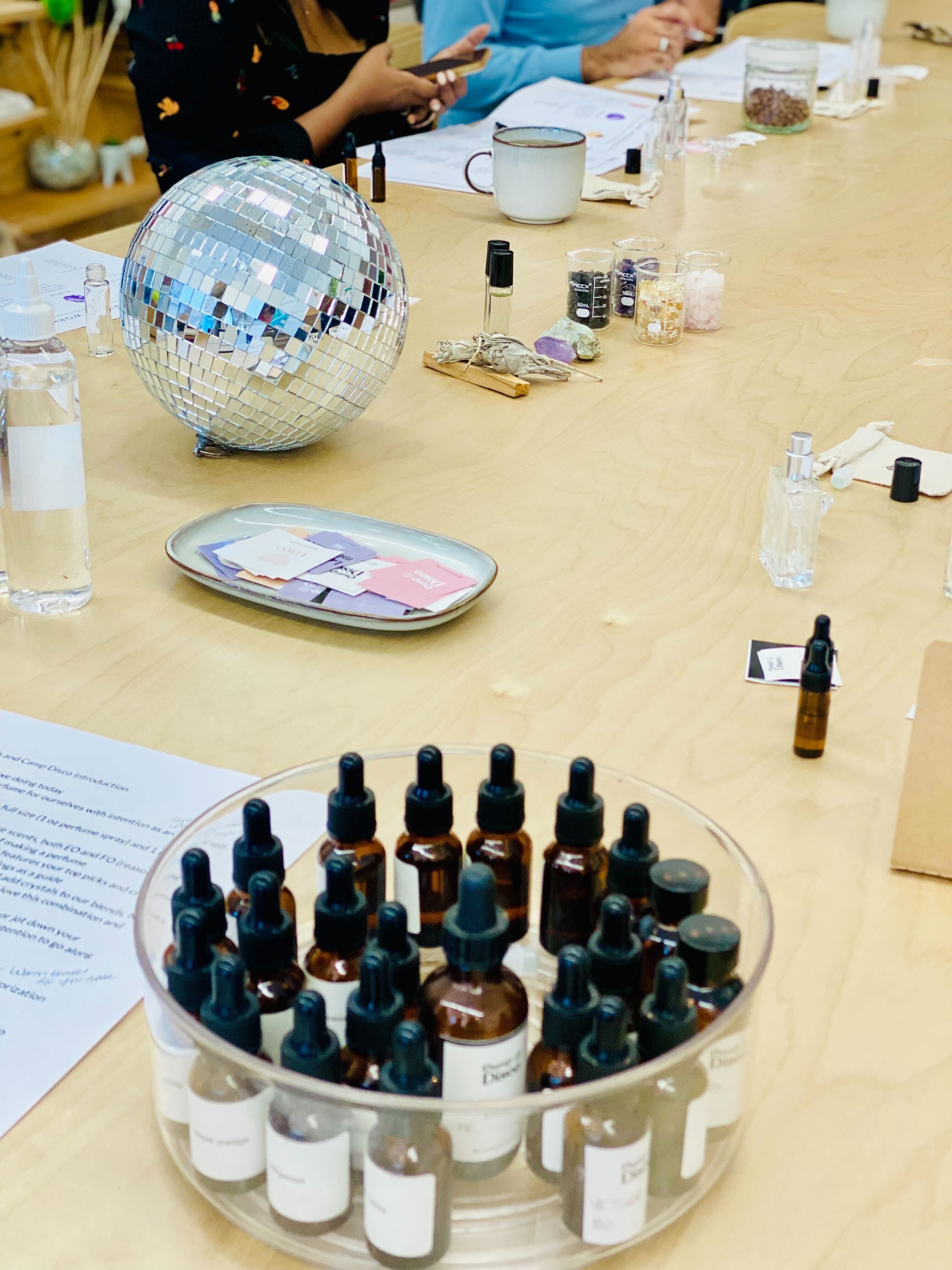 Load video: DIY perfume making workshop Los Angeles